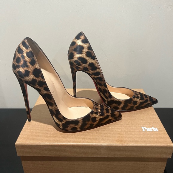 Christian louboutin So Kate Leopard size 38 - Picture 8 of 13